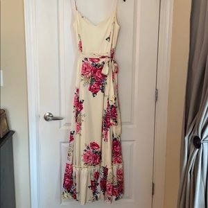 Betsey Johnson Maxi Spaghetti Strap Dress